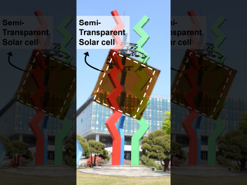 KAIST Team Develops Semi-Transparent Solar Cells with Thermal Mirror Capability 이미지