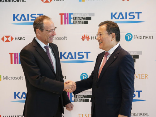KAIST-THE Innovation & Impact Summit Touts New Roles of Higher Education 이미지