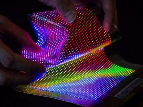 원하는 색깔의 마이크로 LED 전사 기술 개발 이미지