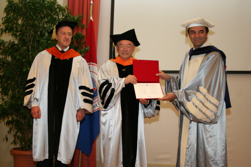 President Nam Pyo Suh receives Honorary Doctorate from Bilkent University, Turkey 이미지