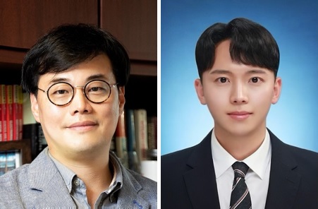 (왼쪽부터) 기계공학과 박인규 교수, 강민구 박사과정