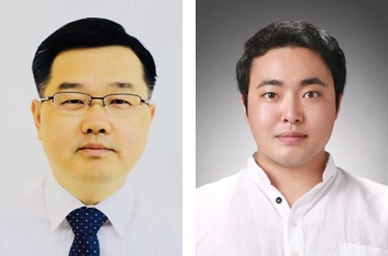 (왼쪽부터) 신소재공학과 강정구 교수, 옥일우 박사과정
