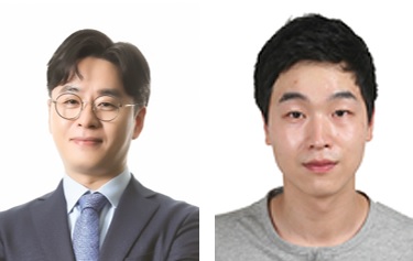 (왼쪽부터) 전기및전자공학부 전상훈 교수, 김기욱 박사과정