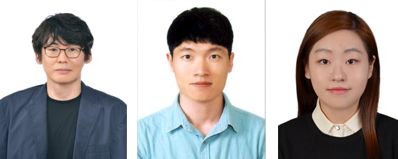 (왼쪽부터) 생명과학과 이승재 교수, 함석진 박사, 김시은 박사과정