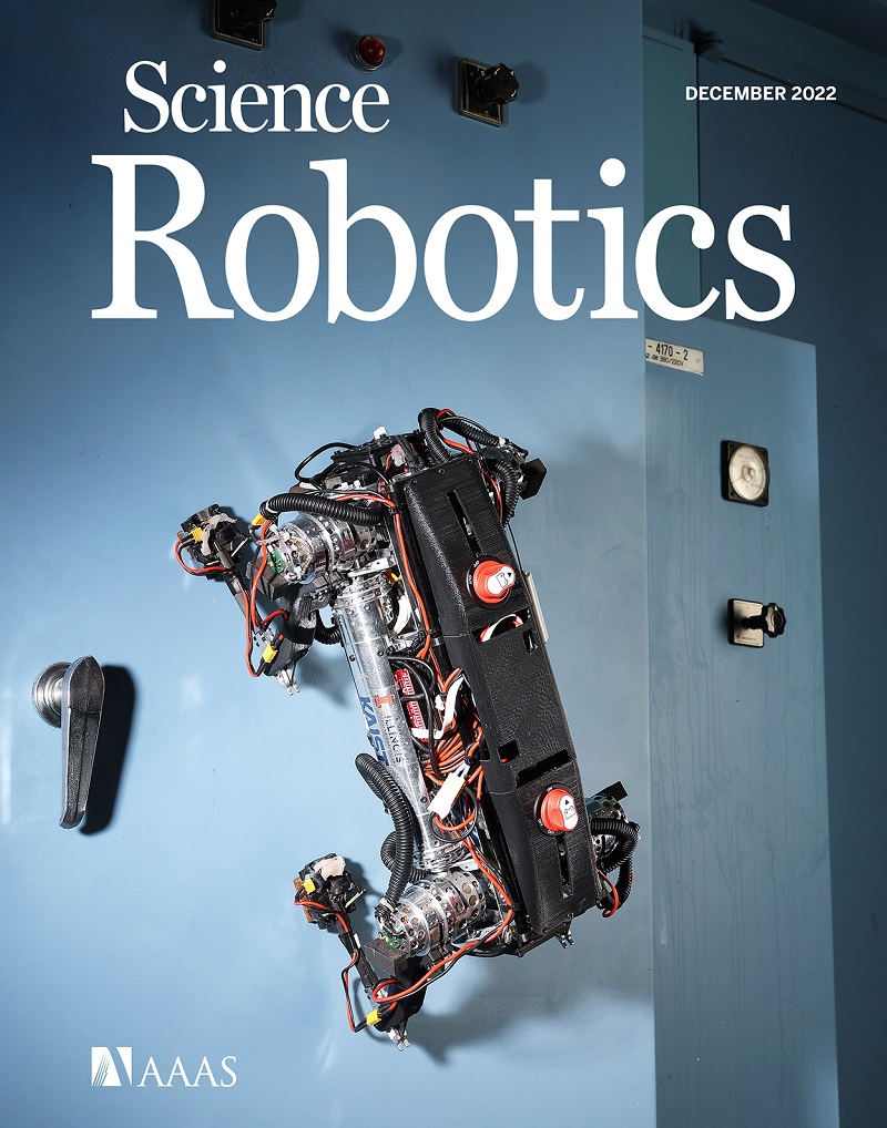 Image on the Cover of Science Robotics
