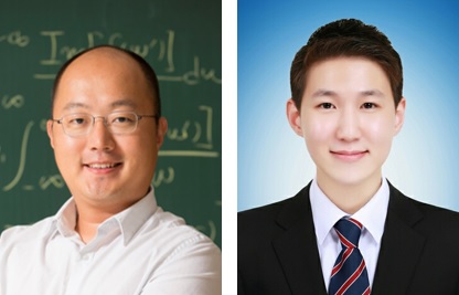 (왼쪽부터) 물리학과 박용근 교수, 오정훈 박사