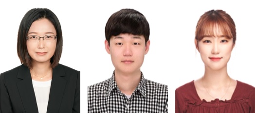 (왼쪽부터) 생명화학공학과 최남순 교수, 김세훈 박사과정, 이정아 박사과정
