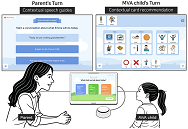 “For the First Time, We Shared a Meaningful Exchange”: KAIST Develops an AI App for Parents and Minimally Verbal Autistic Children Connect​ 이미지