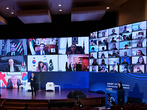 KAIST International Symposium Highlights the Value of Science through Global Collaboration​ 이미지