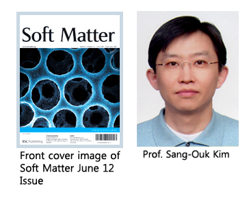 Prof. Sang-Ouk Kim Featured on the Cover of Emerging Investigator Special Issue 이미지