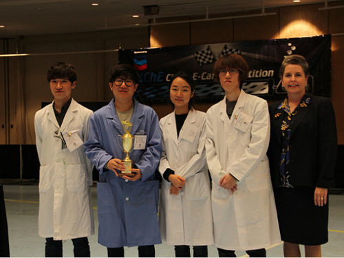 생명화학공학과 학부팀, 美화학공학회 Chem-E-Car 대회 우승 이미지