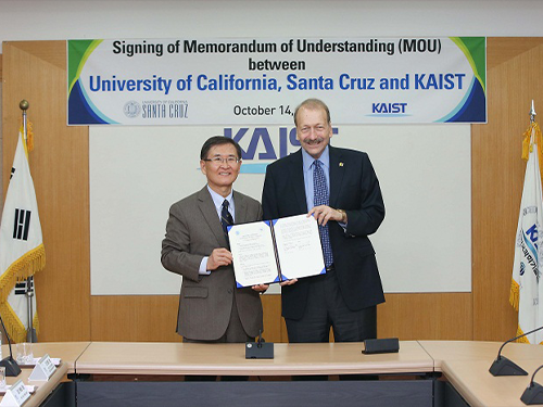 KAIST-UCSC, 교육 및 연구협력 MOU 이미지