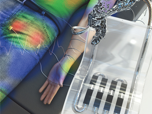 New Liquid Metal Wearable Pressure Sensor Created for Health Monitoring Applications 이미지