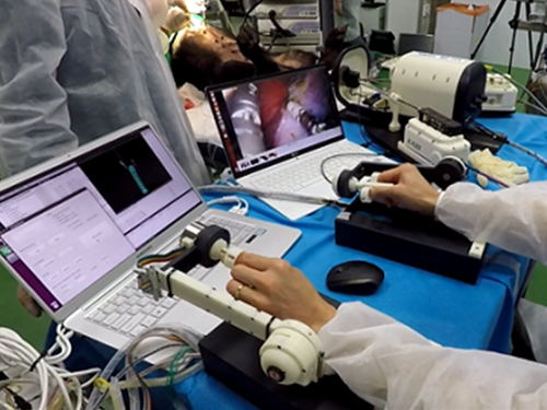 유연 내시경 수술로봇 케이플렉스. 올해의 10대 기계기술로 선정 이미지