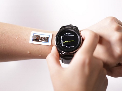 Wearable Device to Monitor Sweat in Real Time 이미지