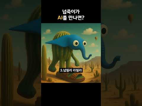 AI를 만난 넙죽이! 이미지