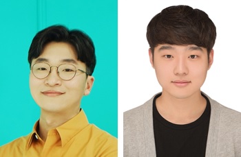 (왼쪽부터) 신소재공학과 김경민 교수, 김근영 석박사통합과정