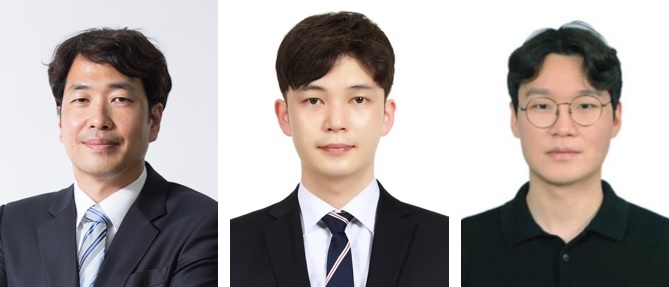 (왼쪽부터) 생명화학공학과 김범준 교수, 이진우 박사, 이흥구 석사과정