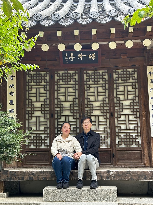 안소연, 김정택 동문 부부