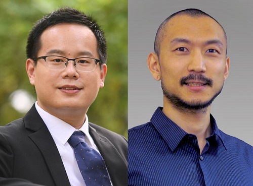 (왼쪽부터) 베이징사범대 페이차오 교수, KAIST 녹색성장지속가능대학원 전해원 교수