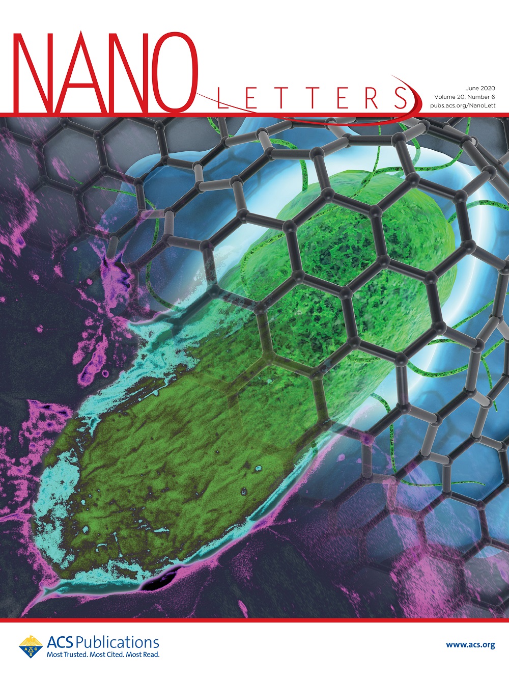 그림 4. Nano Letters 6월호 표지 이미지