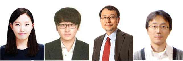 (왼쪽부터) 김진주 박사, 이준철 박사과정, 전상용 교수, 최명철 교수