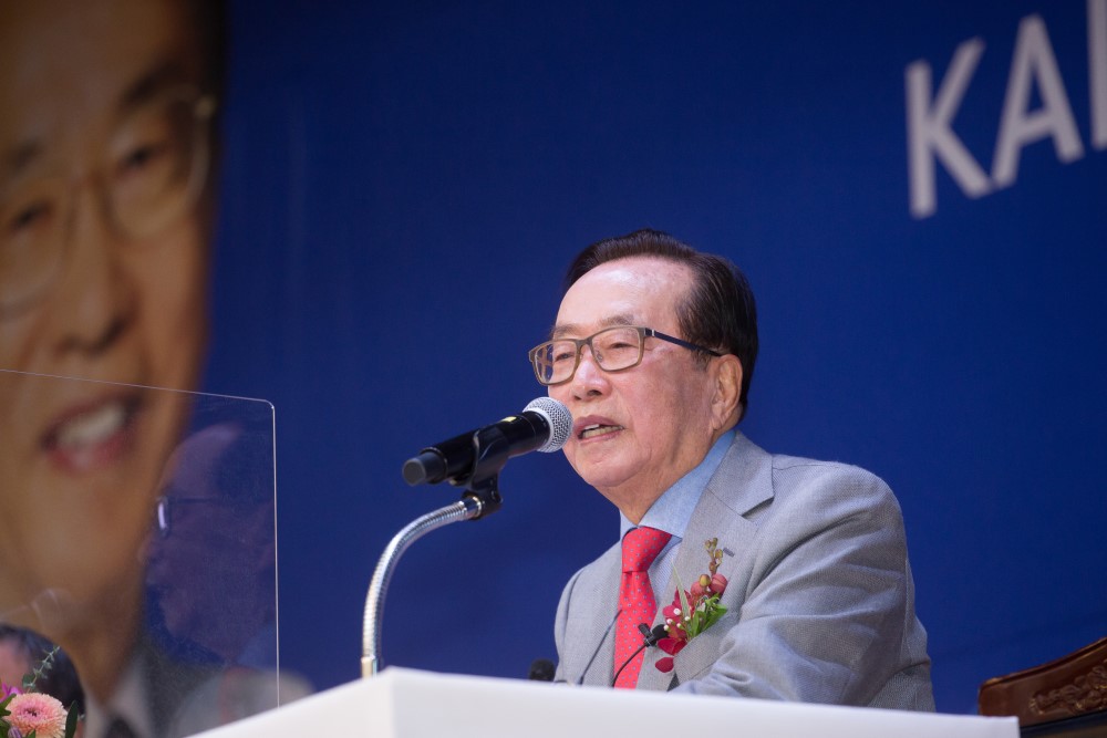 Dongwon Group Honorary Chairman and Founder Jae-chul Kim