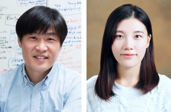 (왼쪽부터) 의과학대학원 서재명 교수, 신혜미 석박사통합과정