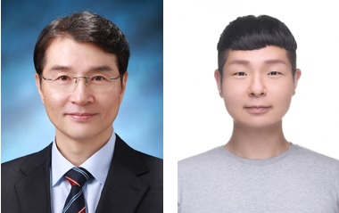 (왼쪽부터) 물리학과 조용훈 교수, 송현규 박사