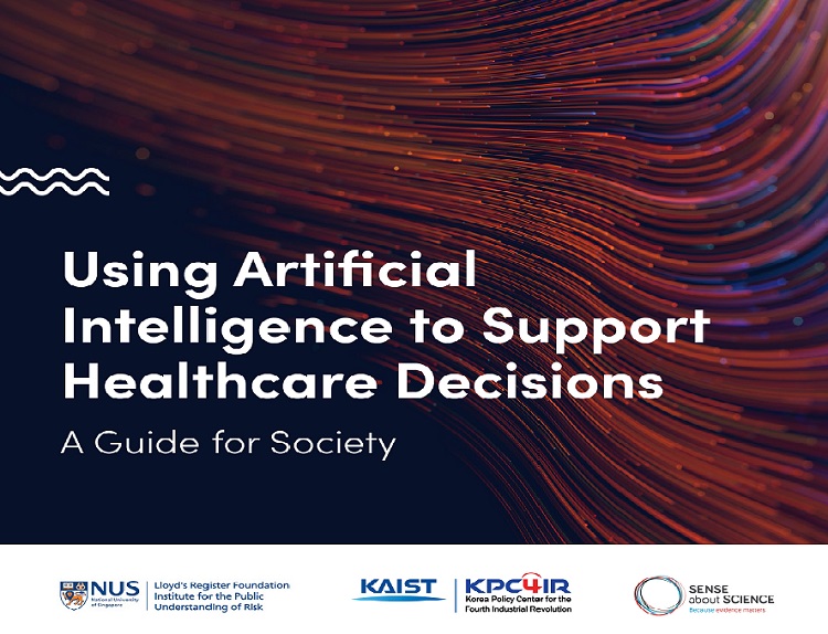 AI Guide for healthcare sector published by KAIST, NUS, and Sense about Science.