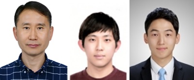 (왼쪽부터) 이재우 교수, 임현석 박사, 김이겸 박사과정