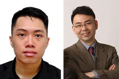 (왼쪽부터) 바이오및뇌공학과 Huan Minh Luu 박사과정, 박성홍 교수