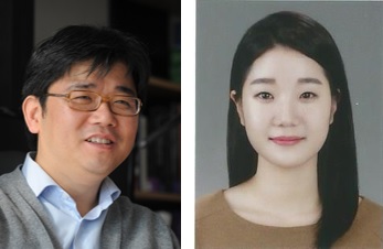 (왼쪽부터) 바이오및뇌공학과 정용 교수, 권영혜 박사과정