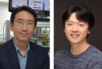 (왼쪽부터) 기계공학과 김정원 교수, 물리학과 이한석 교수