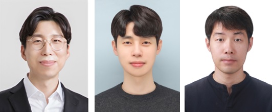 (왼쪽부터) 정연식 교수, 김무현 박사과정, ETRI 권병화 박사
