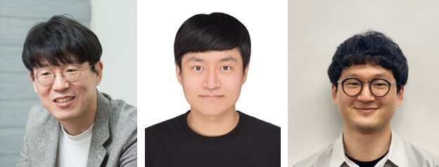 (왼쪽부터) 김재경 교수, 김대욱 박사, 홍혁표 박사과정