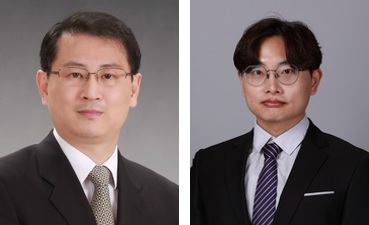 (왼쪽부터) 신소재공학과 이건재 교수, 성상현 박사과정