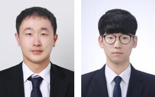 (왼쪽부터) 전기및전자공학부 김상현 교수, 정재용 박사과정