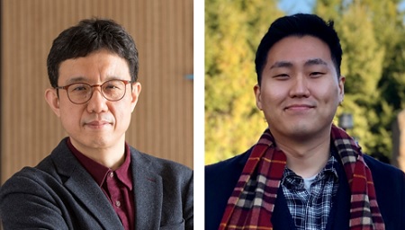 (왼쪽부터) 예종철 교수, 박형준 연구원