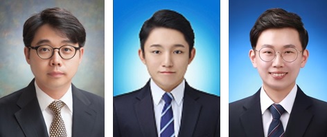 (왼쪽부터) 기계공학과 이강택 교수, 김동연 박사과정, 배경택 박사과정