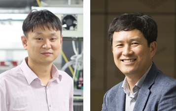 (왼쪽부터) 물리학과 양희준 교수, 물리학과 김용현 교수