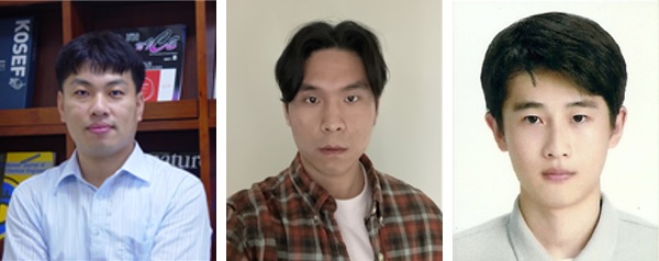 (왼쪽부터) 생명화학공학과 이진우 교수, 임원광 박사, 박철영 박사과정