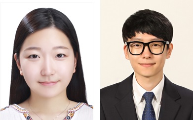 (왼쪽부터) 바이오및뇌공학과 김수지 석박사통합과정, 이기현 박사과정