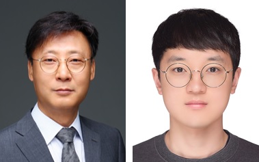 (왼쪽부터) 화학과 이희승 교수, 김재욱 석박사통합과정