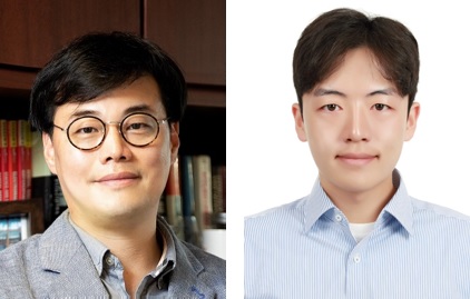 (왼쪽부터) 기계공학과 박인규 교수, 이기철 박사과정