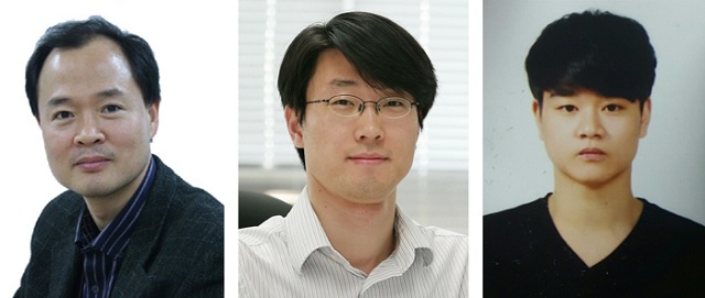 (왼쪽부터) 전기및전자공학부 최양규 교수, 류승탁 교수, 김승일 박사과정