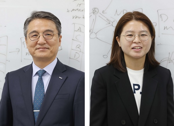 (왼쪽부터) 바이오및뇌공학과 이도헌 교수, 왕승현 박사과정