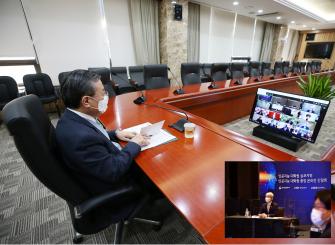 AI대학원협의회 심포지엄 총장 간담회 이미지