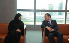 아랍에미리트(UAE) 첨단과학기술부 장관과 한-UAE 연구·교육 협력 증진 방안 논의 이미지