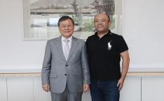 벤처투자기업 미슬토우 손태장 회장 접견 이미지